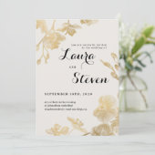 金ゴールドオーキ結婚ッドカード サンキューカード (スタンド正面)