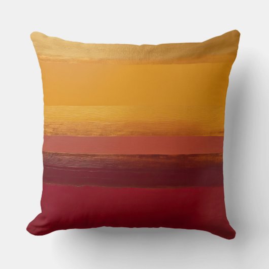 金ゴールドオークルおよびマルサラ勾配 クッション (正面)