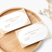 金ゴールドオーナメント推測何人のキスブライダルゲーム エンクロージャーカード