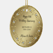 金ゴールドオーナメント セラミックオーナメント (右)