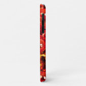 金ゴールドオーナメント,赤オーナメント,クリスマス,グリッター Case-Mate iPhoneケース (裏面/左)