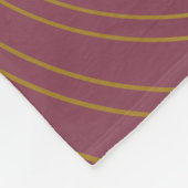 金ゴールドオーバルフレームカスタムフォトファミリークリスマス フリースブランケット (角)