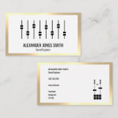 金ゴールドオーフェイクディオ 名刺 (正面/裏面)