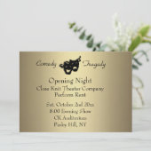 金ゴールドオープニングナイト招待状 招待状 (スタンド正面)