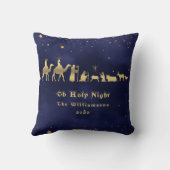 金ゴールドオーホーリーナイトクリスマカスタマイズス クッション (裏面)