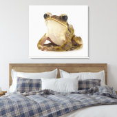 金ゴールドカエル キャンバスプリント (インサイチュ (寝室))