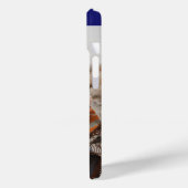 金ゴールドカスタムとBlue One-Photo iPhoneケース Case-Mate iPhoneケース (裏面 / 左)