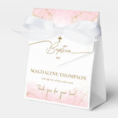 金ゴールドカスタムクロス感謝You Girl Baptism フェイバーボックス (正面サイド)