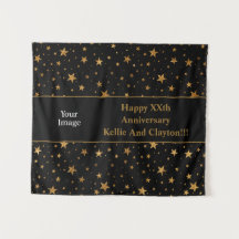 金ゴールドカスタムスターとメッセージ/写真記念日