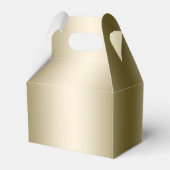 金ゴールドカスタムハリウッド誕生日パーティーお願いボックス フェイバーボックス (裏面サイド)