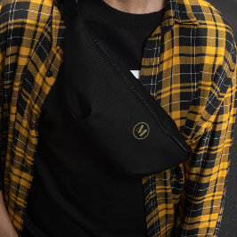 金ゴールドカスタムブラックモノグラムLミニマスタイリッシュリスト ファニーパック