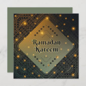 金ゴールドカスタムマンダララマダンカレムホリデーカード シーズンカード (正面/裏面)