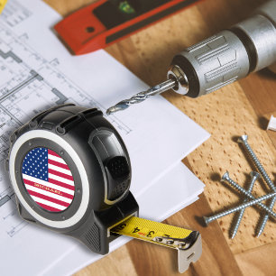 金ゴールドカスタムモノグラムUSAアメリカ国旗の愛国心 メジャー