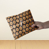 金ゴールドカスタムロゴの黒い背景の追加 薄葉紙