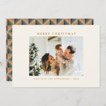 金ゴールドカスタムヴィンテージデザイン写真クリスマス