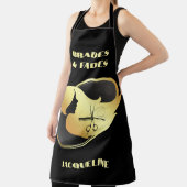 金ゴールドカスタム&バックヘアスタイリングエプロン エプロン (インサイチュ)