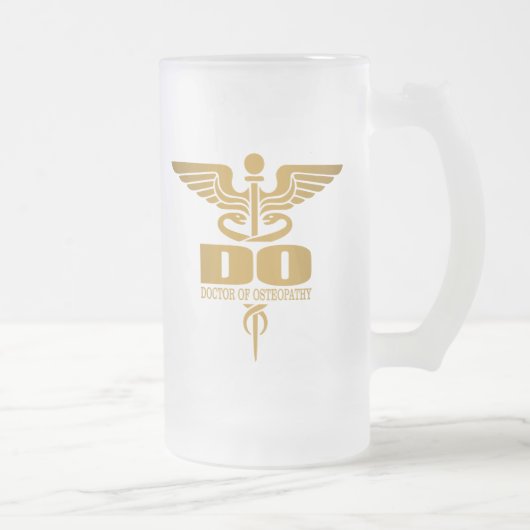 金ゴールドカドゥセウス(DO) フロストグラスビールジョッキ (右)