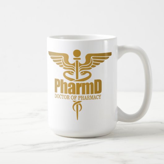 金ゴールドカドゥセウス(PharmD) コーヒーマグカップ (右)