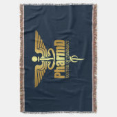 金ゴールドカドゥセウス(PharmD) スローブランケット (正面縦)