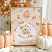 金ゴールドカボチャどのくらい大きいママの腹ゲーム ポスター