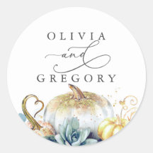 金ゴールドカボチャ結婚の緑