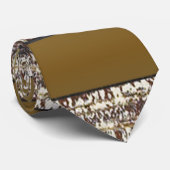 金ゴールドカムストライプパターン ネクタイ (ロール)