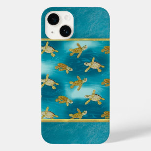 金ゴールドカメカッコいいのiPhoneケース Case-Mate iPhone 14ケース