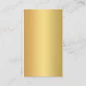 金ゴールドカラフルワインをテーマにした名刺の葡萄 名刺 (裏面)