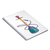 金ゴールドカラフル要素を持つホカ ノートブック (右側)