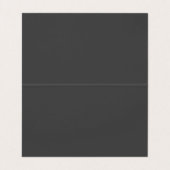 金ゴールドカラーグレイクラシカルパーソナルシカスタマイズック 名刺 (内部フラット)