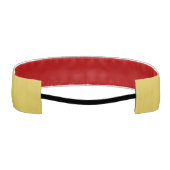 金ゴールドカラープロフェッショナルの手書き アスレチックヘッドバンド (裏面)