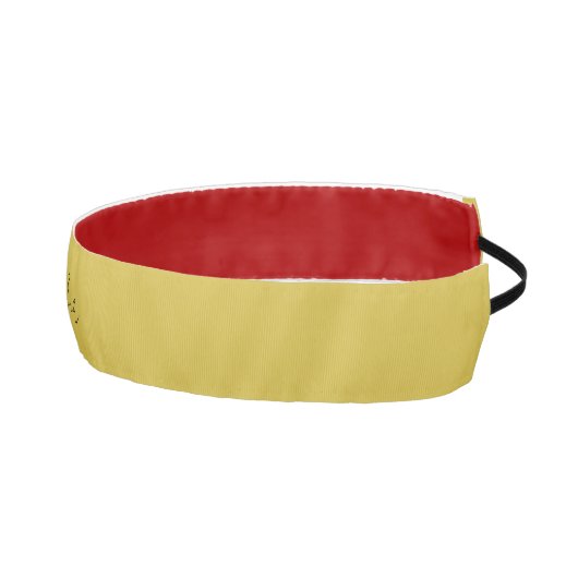 金ゴールドカラープロフェッショナルの手書き アスレチックヘッドバンド (右)