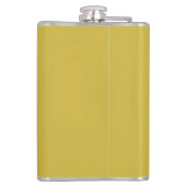 金ゴールドカラープロフェッショナルの手書き フラスク (裏面)