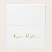 金ゴールドカラー書道プロフェッショナル名札 (外部フラット)