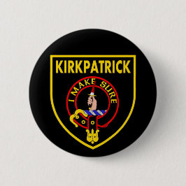金ゴールドカークパトリックのシールドボタン 缶バッジ