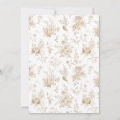 金ゴールドカード用トイルドジュイフローラアドバイス 招待状 (裏面)