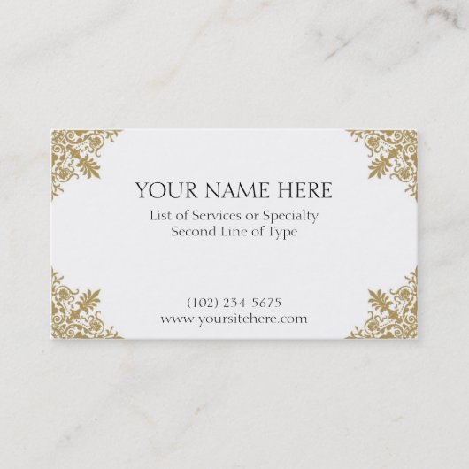 金ゴールドカード 名刺 (正面)