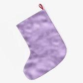 金ゴールドガーリーパープルグリジーグリッタースパークル名 ラージクリスマスストッキング (裏面 (吊り時))