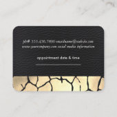 金ゴールドキスルクセアポイントメント 予約カード (裏面)