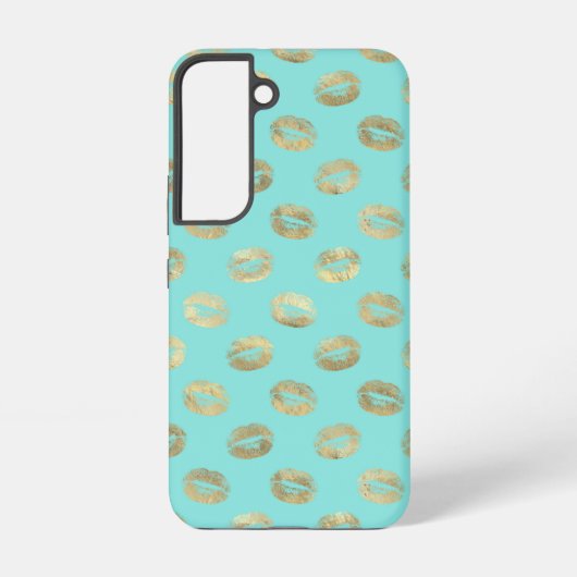 金ゴールドキス携帯電話ケース SAMSUNG GALAXYケース (裏面)