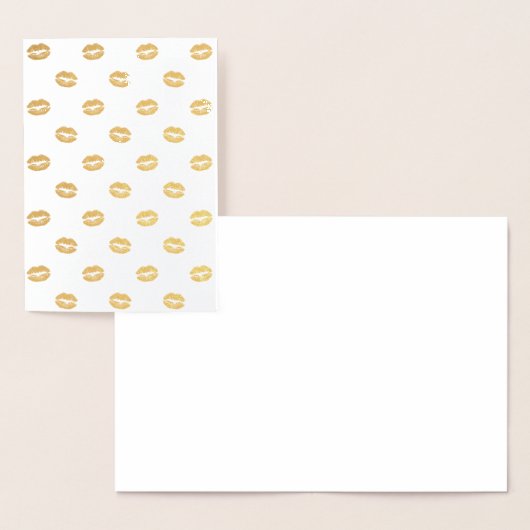 金ゴールドキス箔グリーティングカード 箔カード (ディスプレー)