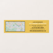 金ゴールドキャットペットストア&トリマー詳細 名刺 (内部フラット)