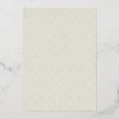 金ゴールドキャップ卒業クリームID834 箔招待状 (裏面)