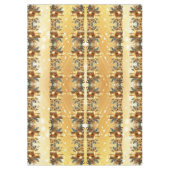 金ゴールドキャンドルクリスマスホリデーテーブルクロス テーブルクロス (正面)