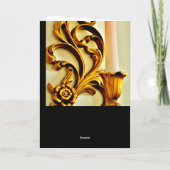 金ゴールドキャンドルショーネ カード (裏面)