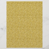 金ゴールドキラキラ探しスタースクラップブック紙 (裏面)