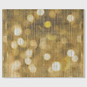 金ゴールドキラキラ ラッピングペーパー (フラット)