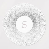 金ゴールドキラモノグラム ラベル (デザイン1)