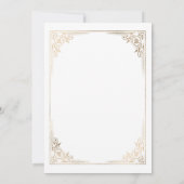 金ゴールドキングオブダイアモンズゲームナイト遊ズカード 招待状 (裏面)