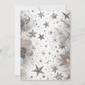 金ゴールドキンセアニラガール招待状 招待状 (裏面)